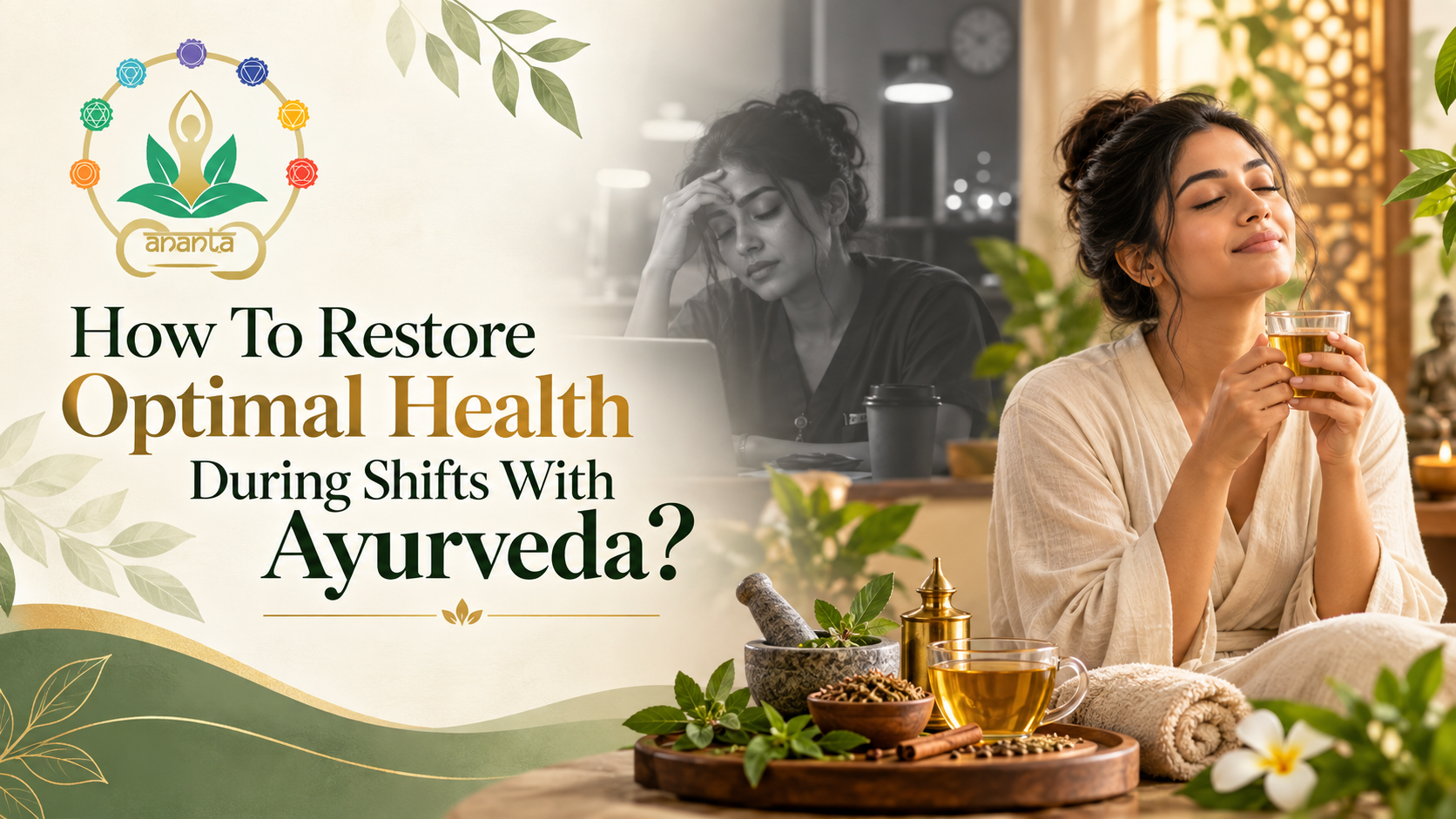 How To Restore Optimal Health During Shifts With Ayurveda?