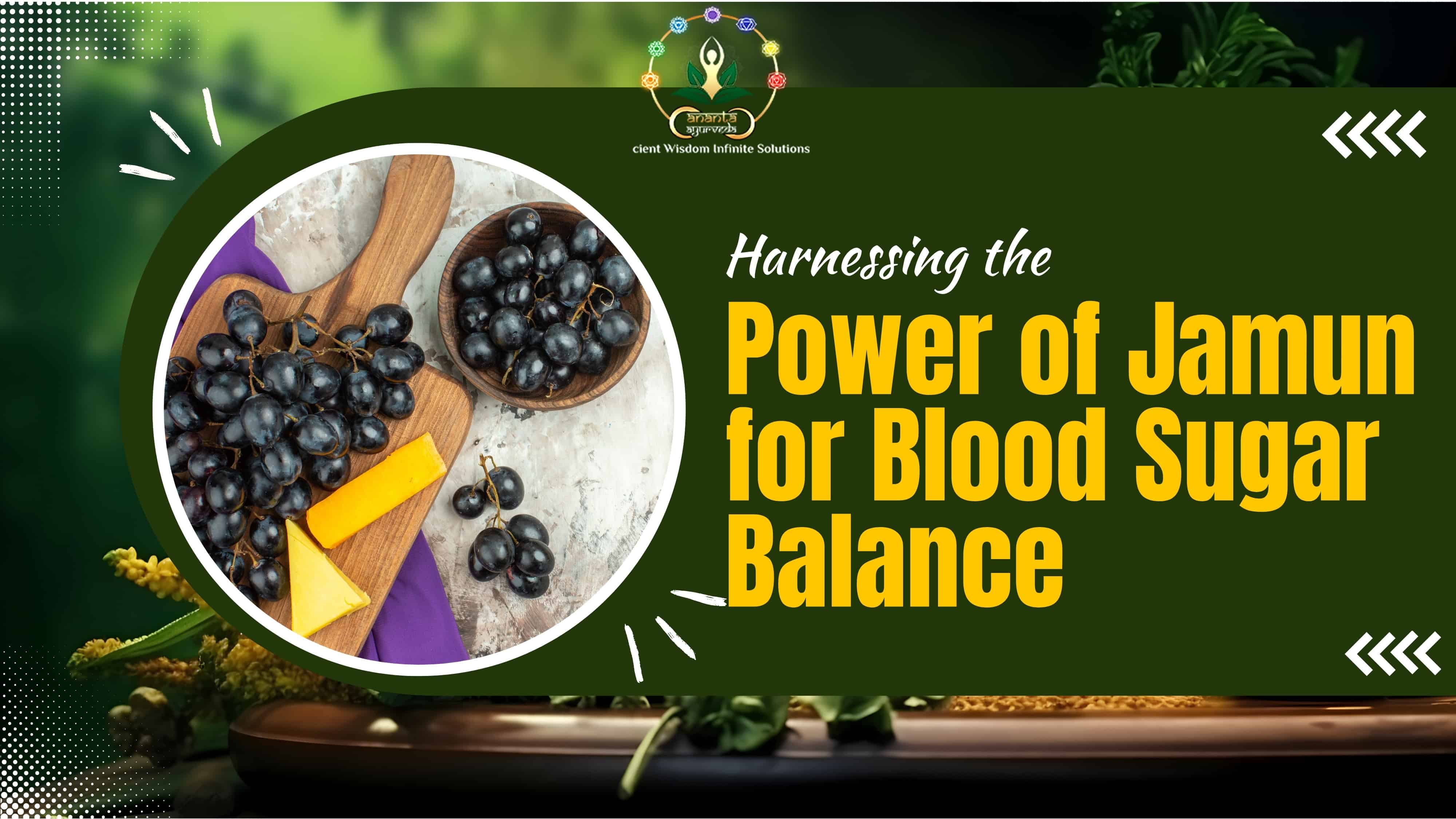 Harnessing the Power of Jamun for Blood Sugar Balance